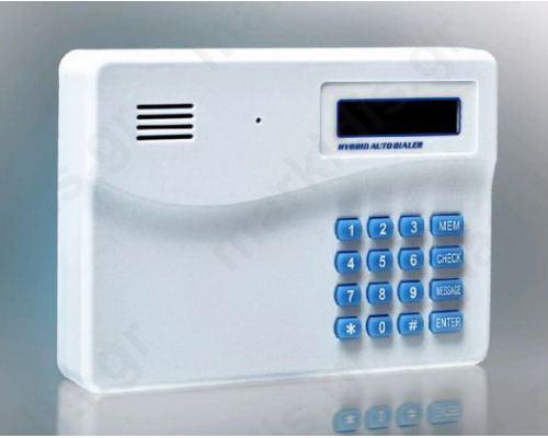 ANGA AG-GD20 Τηλεφωνητής GSM/PSTN με οθόνη LCD, Μνήμη 10 Τηλεφώνων, Τέσσερα Trigger (2x + / 2x -), 12V