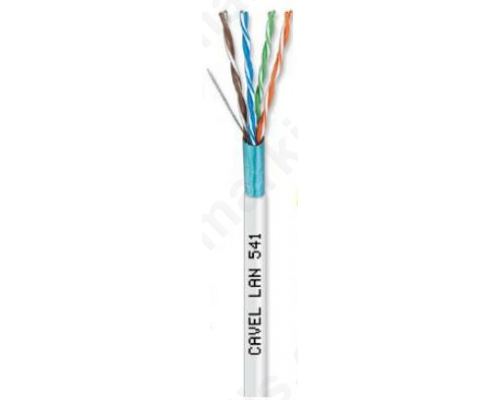 Καλώδιο CAVEL F/UTP CAT5e (300μ) LAN541 σε Λευκό χρώμα (4x2xAWG24) Χαλκός 0,51mm