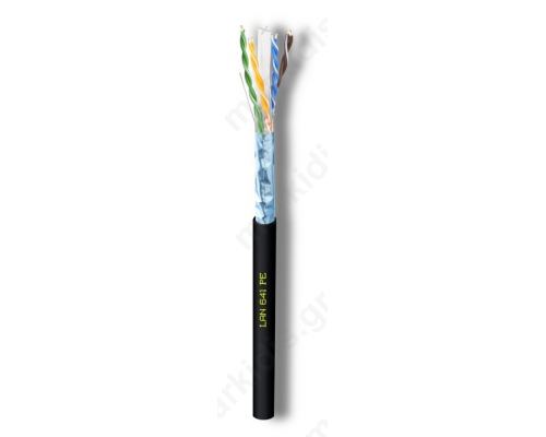 Καλώδιο CAVEL F/UTP Cat6 (200μ) LAN641PE (4x2xAWG23) Χαλκός 0,56mm