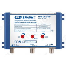 811304 SPAUN HNF30URP Κεντρικός Ενισχυτής Ενίσχυση 20 ή 30dB/108dBμV Συμβατός με επίγεια ψηφιακή