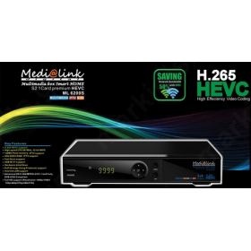 Medialink Smart Home ML6200S HEVC IP & Δορυφορικός Δέκτης 1CA