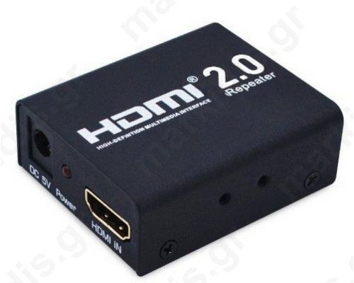 ANGA CHM-105 HDMI Repeater HDMI IN / HDMI OUT 30μ με τροφοδοτικό 5V/1A