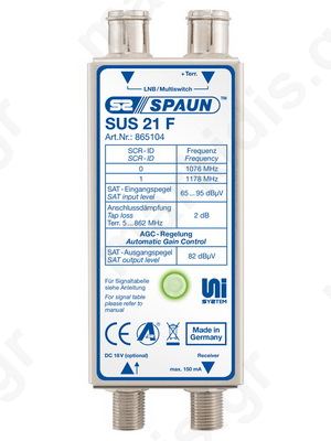 865104 SPAUN SUS21F UNISEqC PLUG SOLUTION