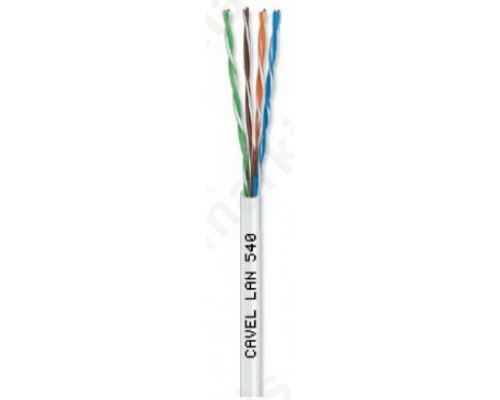 Καλώδιο CAVEL U/UTP Cat5e (150μ) LAN540 σε Λευκό χρώμα (4x2xAWG24) Χαλκός 0,51mm