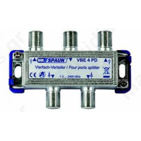 SPAUN VBE4PD Splitter 1/4 Εξόδων Με διέλευση τάσης 842228