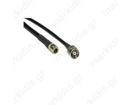  ANTENNA CABLE  RESERVE MALE TNC TO N-TYPE FEMALE 2m LMR200