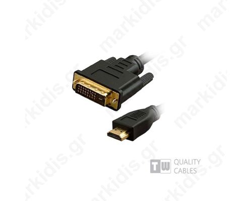   Καλώδιο Hdmi Σε Dvi (24 1) 10M