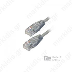  UTP LEVEL-5 1.5m grey 2xRJ45