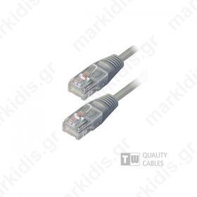  UTP CAT-6 20m GREY 2xRJ45 STRD.