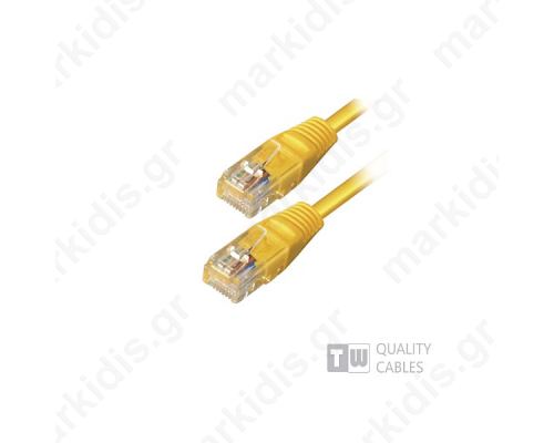  UTP LEVEL-5 2m YELLOW 2xRJ45