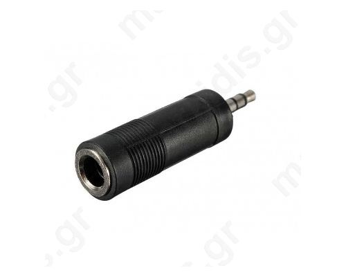 ADAPTOR AUDIO 3.5ΜΜ ST ΑΡΣ.ΣΕ 6,3MM ST.ΘΗ