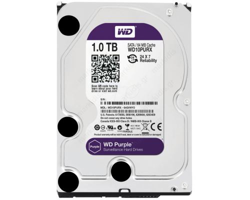 WD HDD-1TB PUR