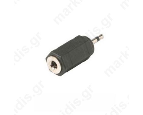 ADAPTOR AUDIO 3.5ΜΜ ΜΟΝΟ ΑΡΣ ΣΕ 2.5ΜΜ ΜΟΝΟ ΘΗΛ