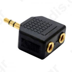 ADAPTOR AUDIO 3.5ΜΜ ST ΑΡΣ /2Χ3.5ΜΜ ST ΘΗΛ ΕΠΙΧ