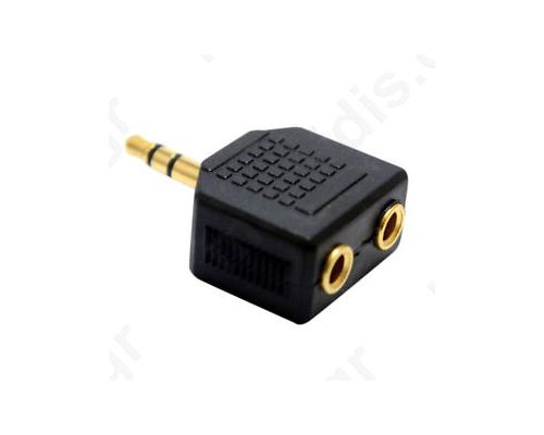 ADAPTOR AUDIO 3.5ΜΜ ST ΑΡΣ /2Χ3.5ΜΜ ST ΘΗΛ ΕΠΙΧ