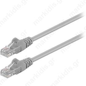 68337 CAT 5e U/UTP PATCH CABLE 0.5m GREY