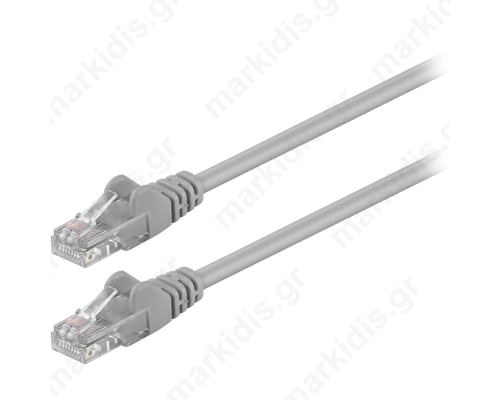 68337 CAT 5e U/UTP PATCH CABLE 0.5m GREY