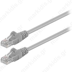 68342 CAT 5e U/UTP PATCH CABLE 1m GREY