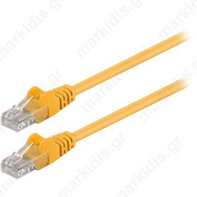 68341 CAT 5e U/UTP PATCH CABLE 1m YELLOW