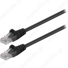 68703 CAT 5e U/UTP PATCH CABLE 0.25m BLACK