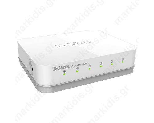 D-LINK GO-SW-5G GIGABIT ETHERNET 5-PORT SWITCH