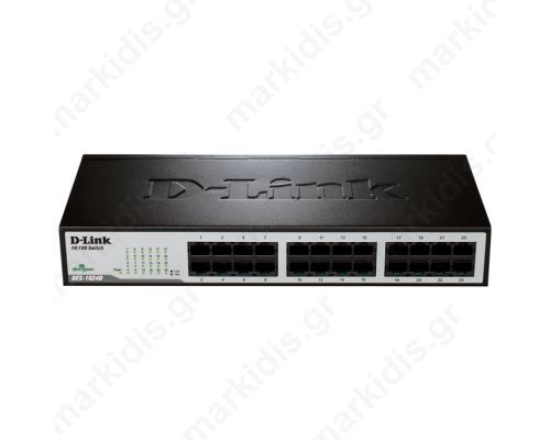 D-LINK DES-1024D GIGABIT ETHERNET 24-PORT SWITCH (RACKMOUNT)