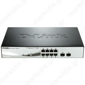 D-LINK DGS-1210-08P POE SMART MANAGED GIGABIT WITH 2xSFP