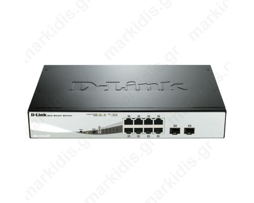D-LINK DGS-1210-08P POE SMART MANAGED GIGABIT WITH 2xSFP