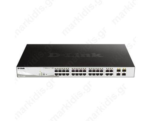 D-LINK DGS-1210-28MP GIGABIT POE 24-PORT & 4 x SFP