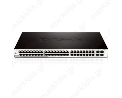 D-LINK DGS-1210-52 SMART SWITCH GIGABIT 4xSFP