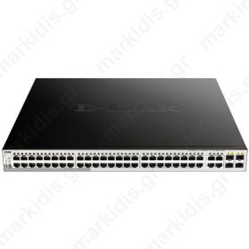 D-LINK DGS-1210-52MP SMART SWITCH GIGABIT MAX POE 4xSFP