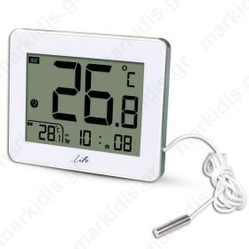 LIFE WES-202 Indoor/outdoor thermometer,White