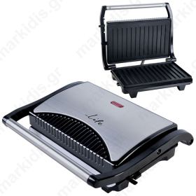 LIFE STG-100 INOX Sandwich toaster with grill plates,700W