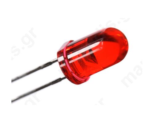 LED 5mm red 140-250mcd 60°