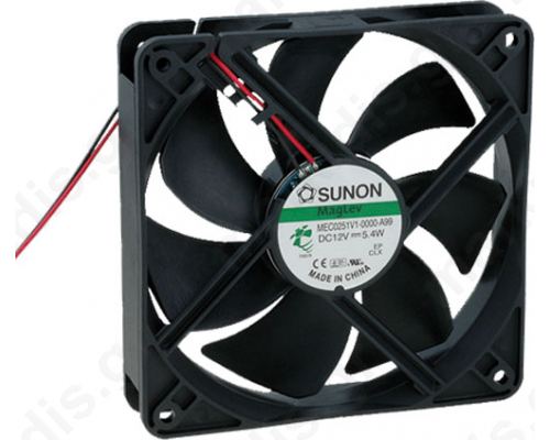 Ανεμιστήρας DC axial 24VDC 120x120x25mm 158m3/h 40.5dBA