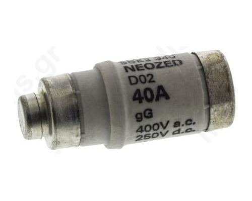 Fuse D02-40A gG-gI (Bussmann 40NZ02)