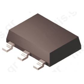 BSP61,115 PNP Darlington Pair, -1 A 60 V HFE:1000