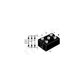 IXYS VUO125-16N07, 3-phase Bridge Rectifier Module, 166A 1600V, 5-pin PWS C