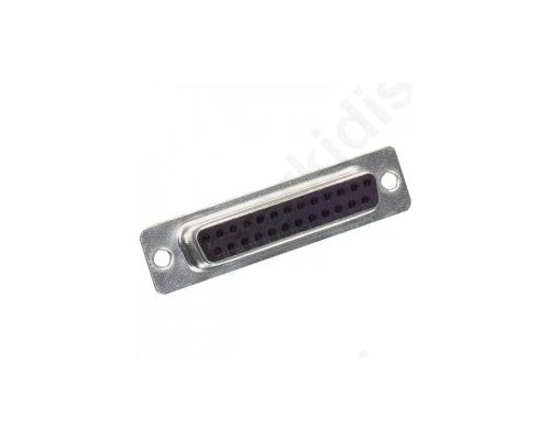 D-Connector plugs with solder bucket termination