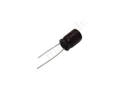 Capacitor: electrolytic THT 0.1uF 100VDC Φ5 x9mm Pitch:2mm