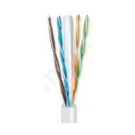 ANGA ST-L03 (100μ) Καλώδιο UTP CAT6 σε Λευκό χρώμα CCA/PVC