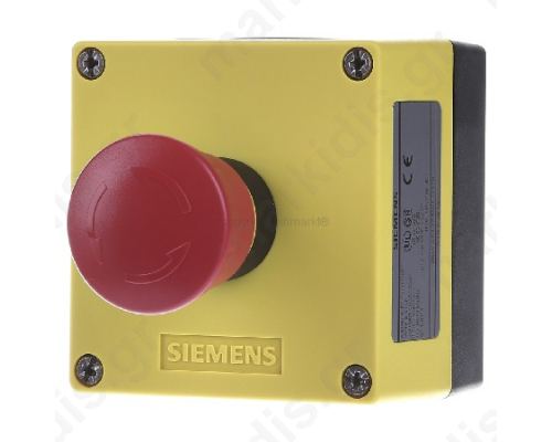 ΚΙΤΡΙΝΗ ΜΠΟΥΤΟΝΙΕΡΑ EMERGENCY STOP ME 1 NC ΕΠΑΦΗ 3SU1801-0NA00-2AA2 ΤΗΣ SIEMENS