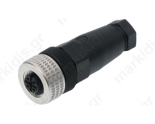 Plug M12 PIN:5 female; A code-DeviceNet