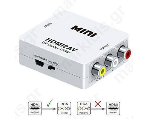 ADAPTOR HDMI to RCA AV/CVBS