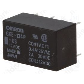 RELAY OMRON G6E-134P-US12VDC