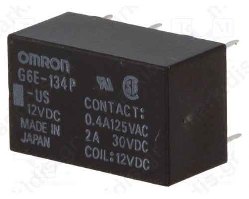 ΡΕΛΕ OMRON G6E-134P-US12VDC