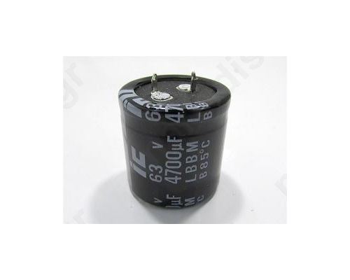 CAPACITOR 4700MF 63V SNAP IN