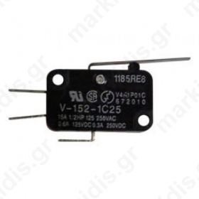 MICRO SWITCH ΛΑΜΑΚΙ ΚΑΝΟΝΙΚΟ OMR V152-1C-25 C&H