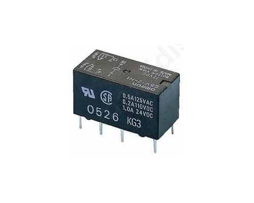 Relay: electromagnetic DPDT Ucoil: 24VDC 0.5A/125VAC
