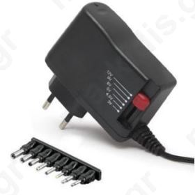 Regulated power adapter 600ma 3-12V